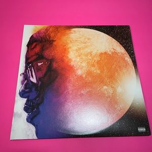 Kid Cudi man on the Moon end of day vinyl record
